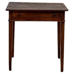 Small french walnut desk 1900