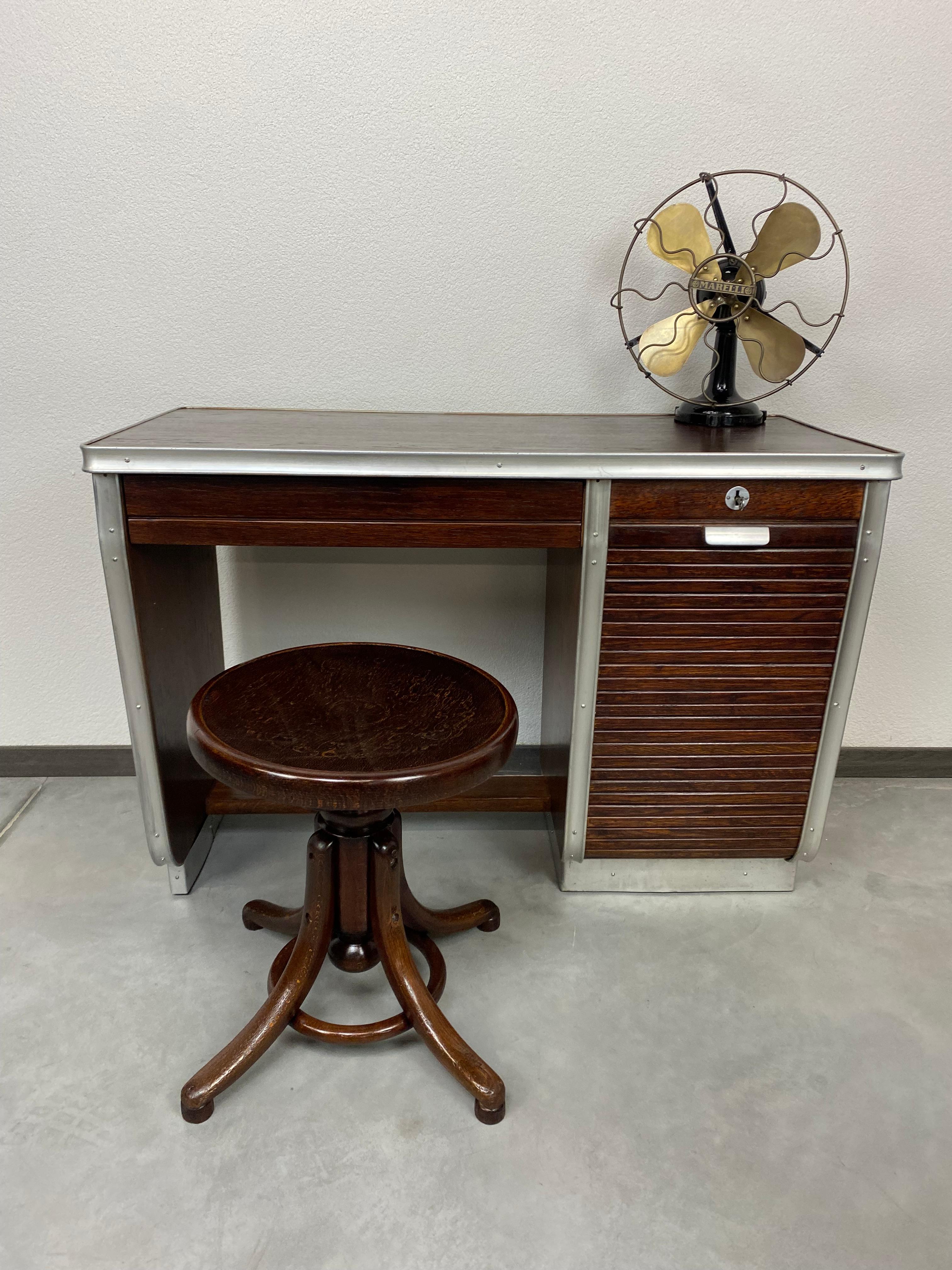 Small Functionalist Desk For Sale 10