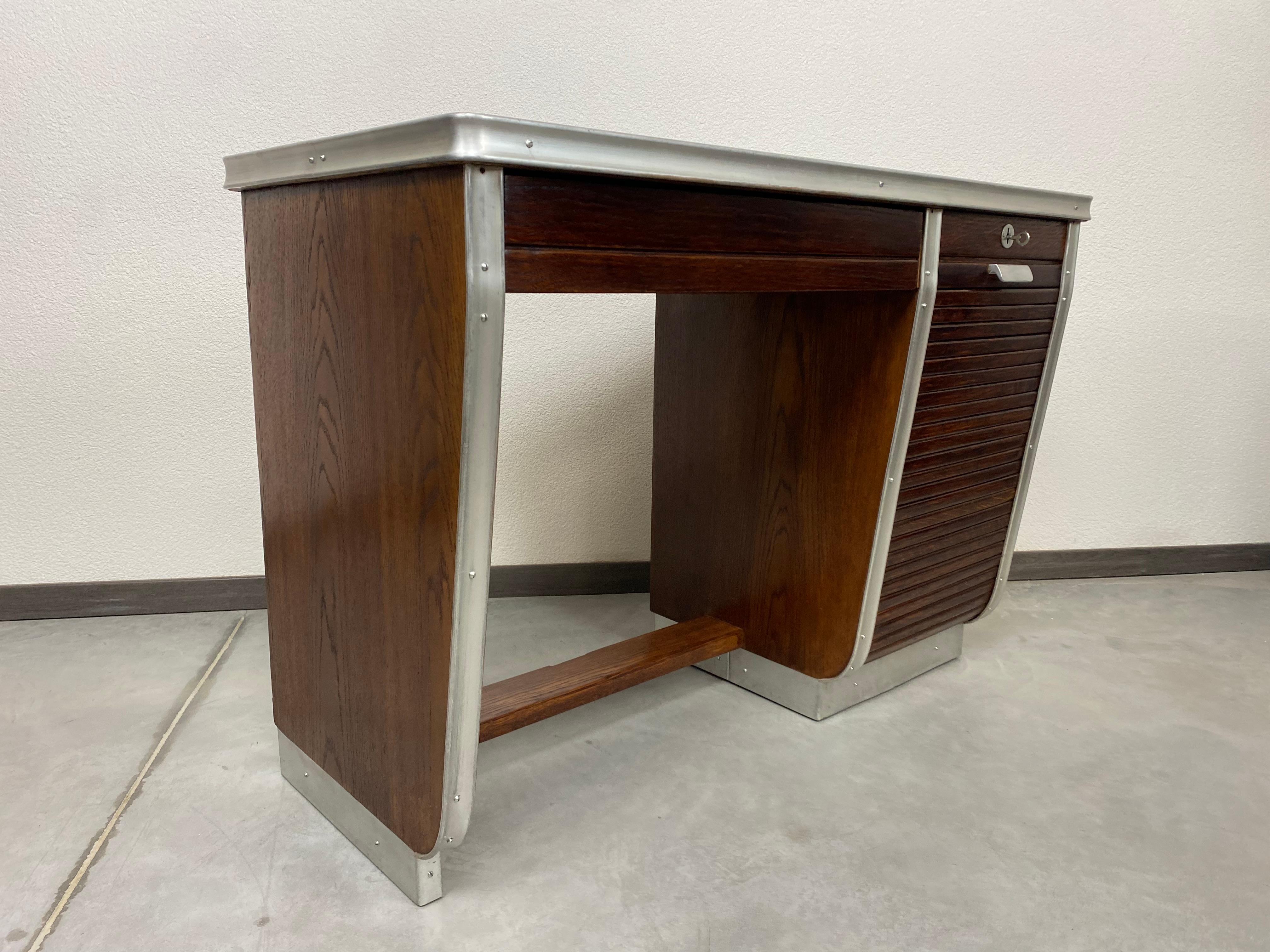 Small Functionalist Desk For Sale 11