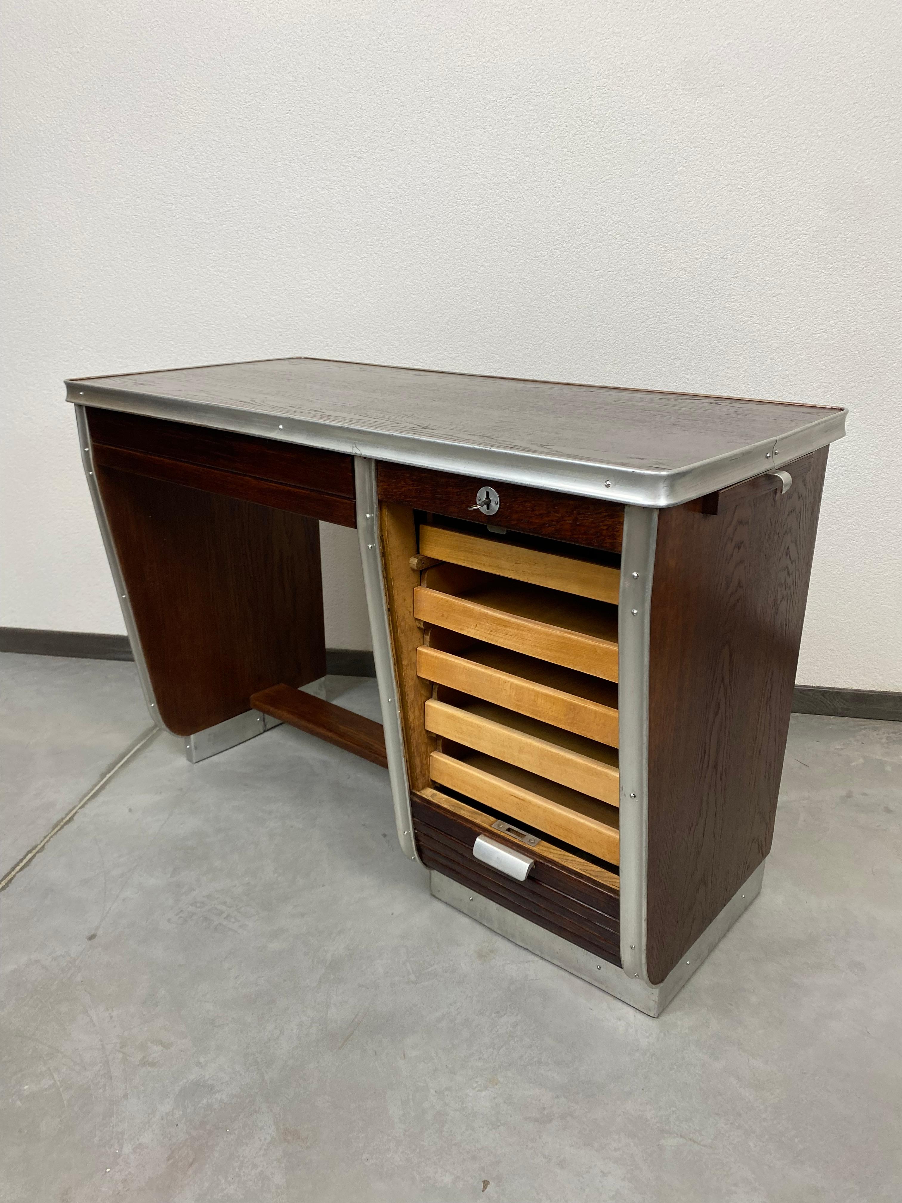 Small Functionalist Desk For Sale 19