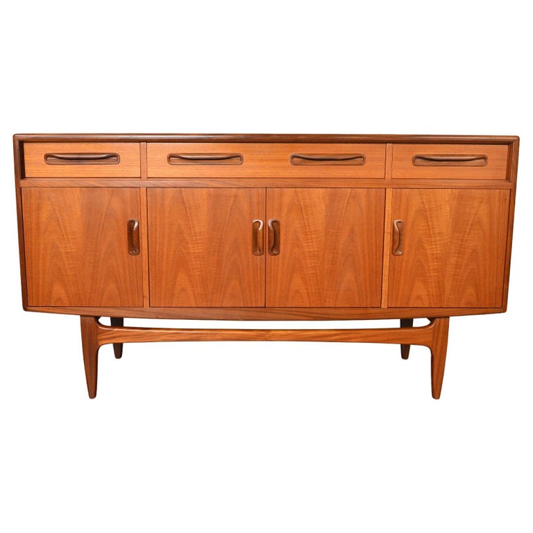 Small G Plan Fresco Mid Century Credenza in Teak 2 For Sale at 1stDibs
