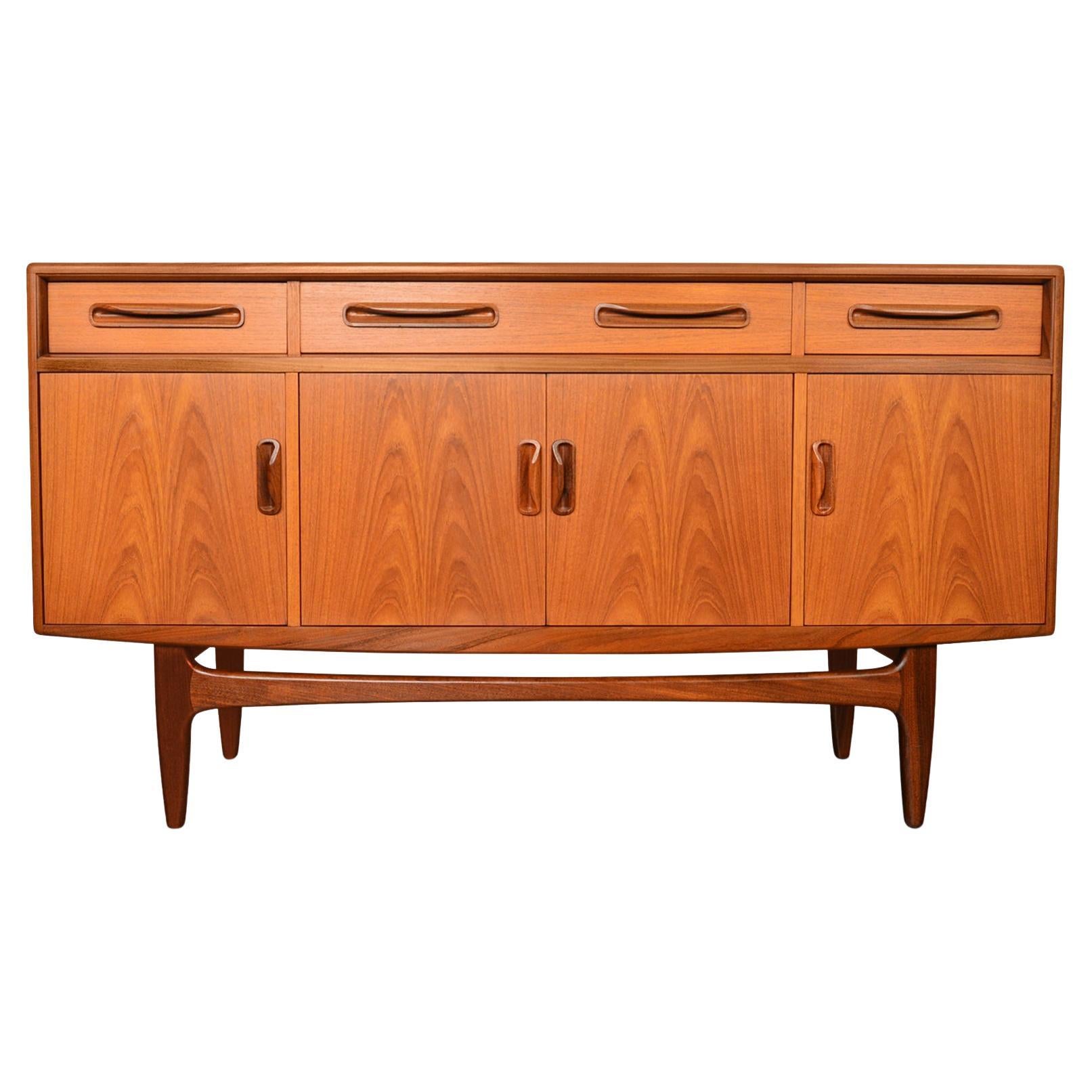 Small G Plan Fresco MidCentury Credenza in Teak 4 at 1stDibs