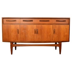 Small G Plan Fresco Mid-Century Credenza in Teak #5