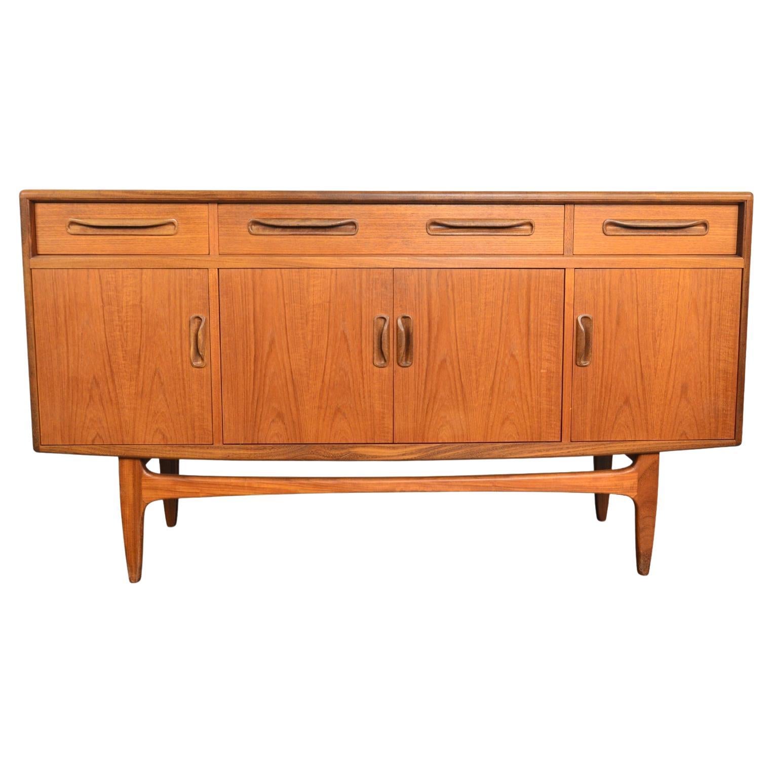 G Plan Mid Century Teak Credenza Bar at 1stDibs