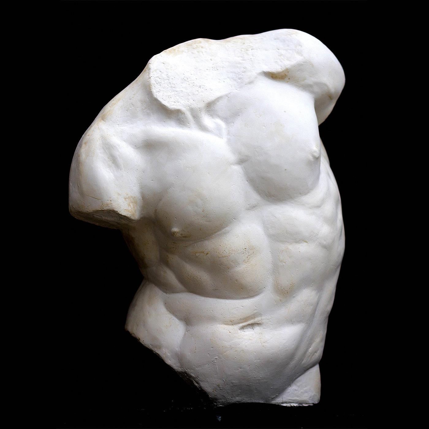 italien Petite sculpture de torse Gaddi en vente