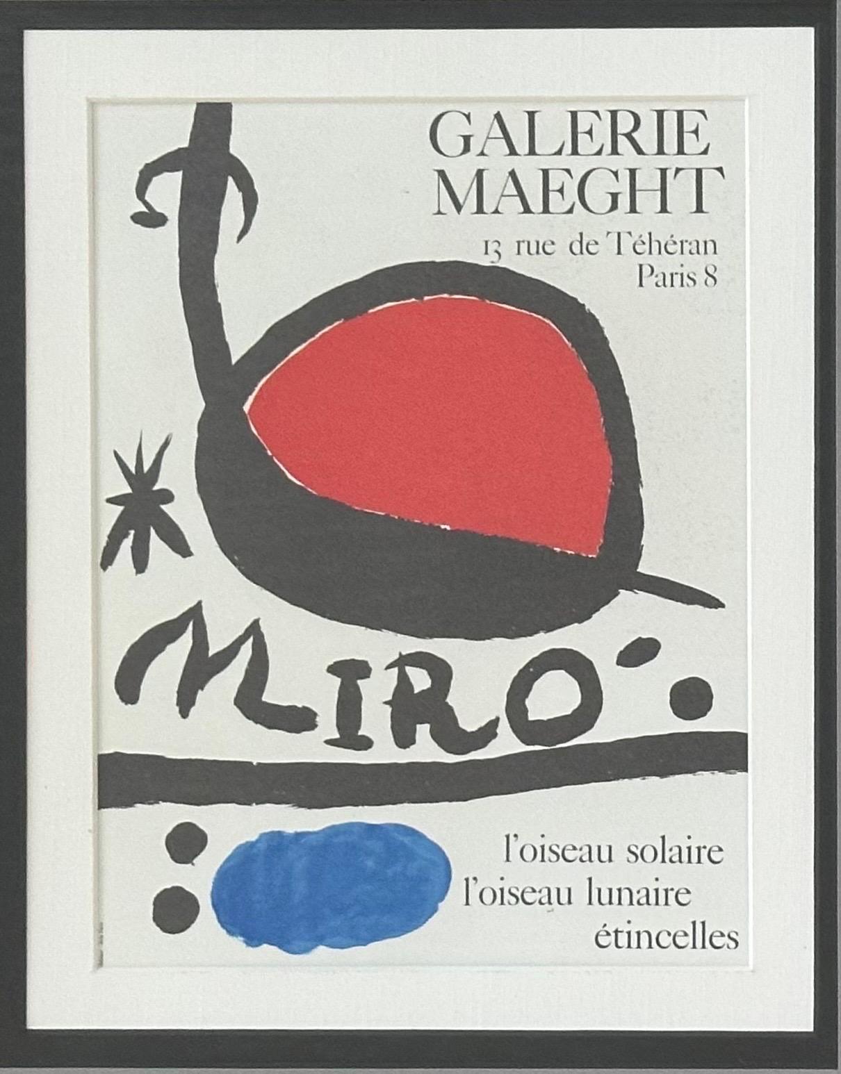 Lithographieplakat „Galerie Maeght“ von Joan Miro, Joan Miro im Zustand „Gut“ im Angebot in San Diego, CA