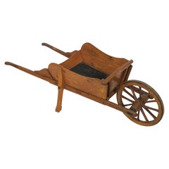 Vintage Small Gardener's Wheelbarrow from England