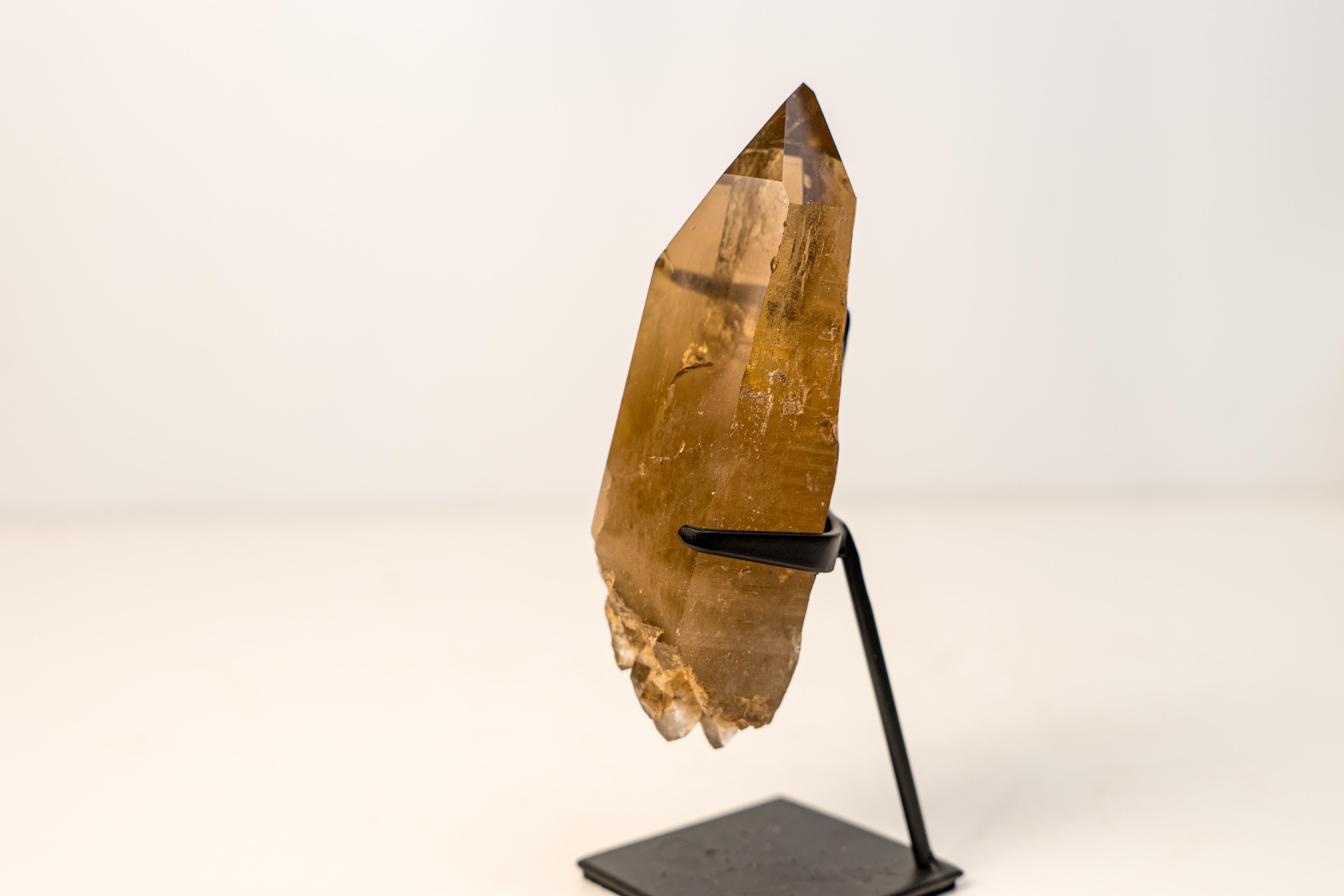 XXI secolo e contemporaneo Piccolo cristallo di Citrino naturale autentico in vendita