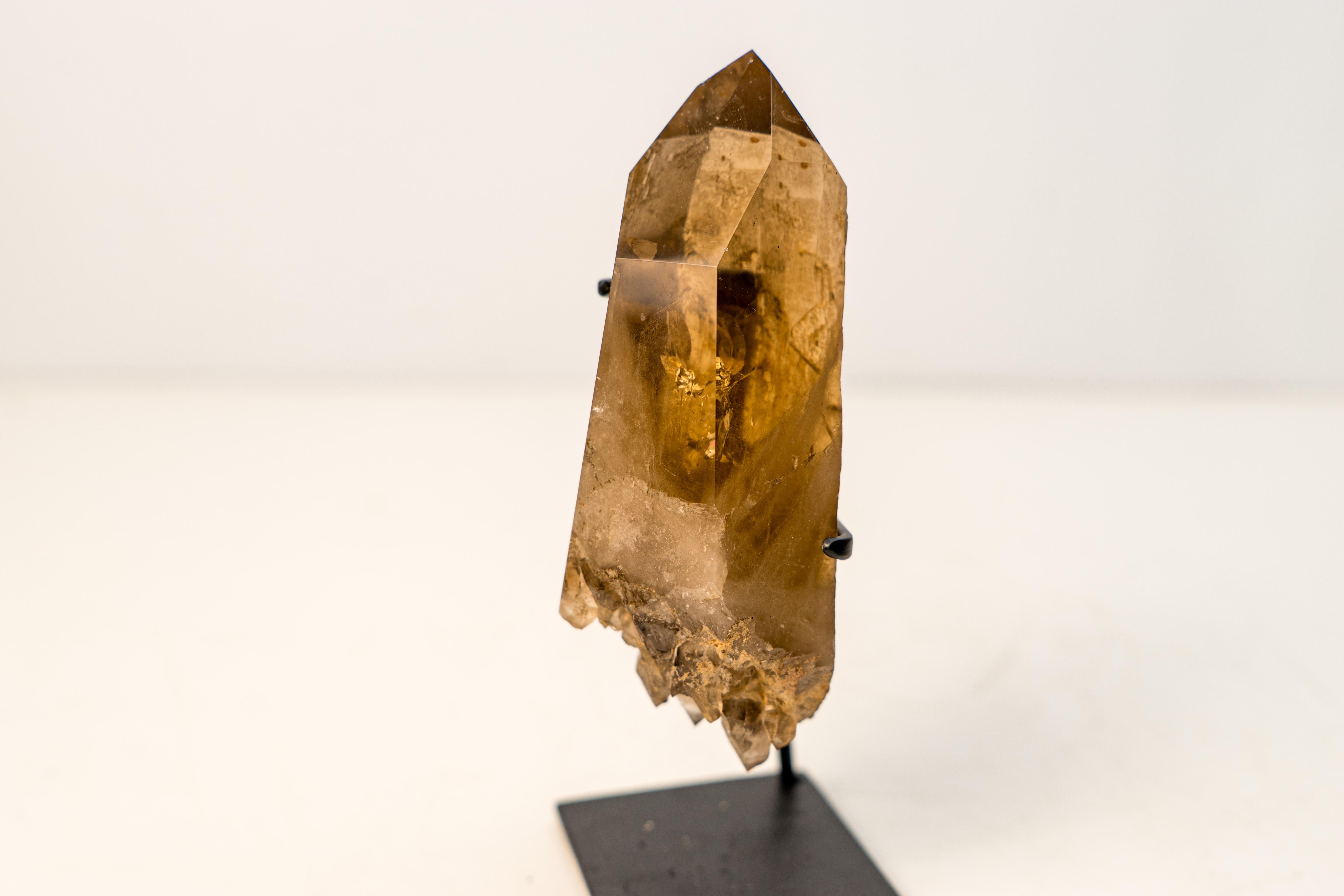 Piccolo cristallo di Citrino naturale autentico in vendita 1