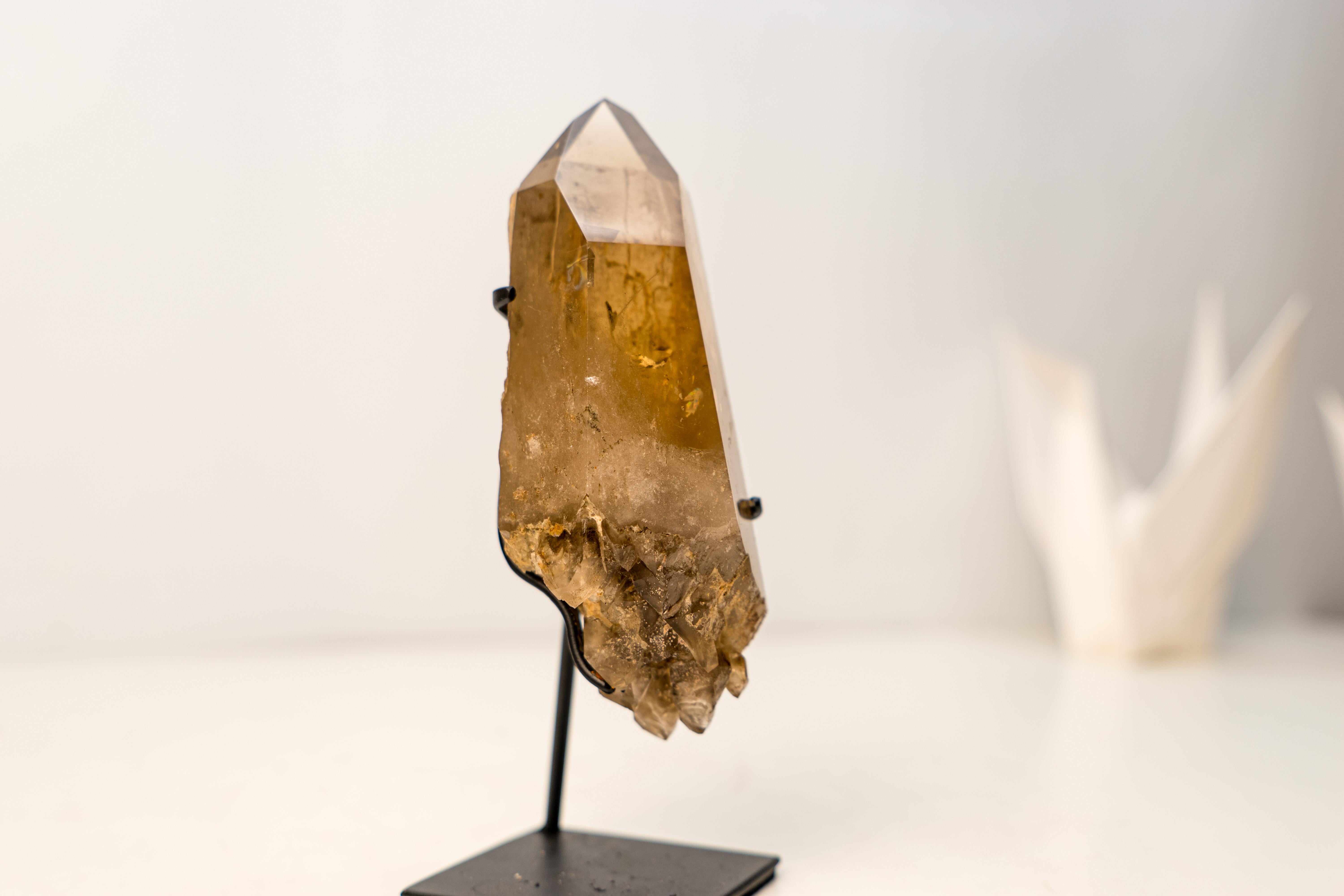 Piccolo cristallo di Citrino naturale autentico in vendita 2