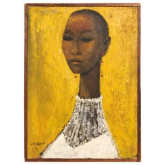 Small Geoffrey Holder Painting, 1958