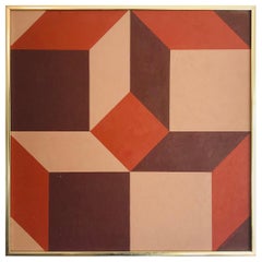 Small Geometric Painting Deborah Kowansky, 1979