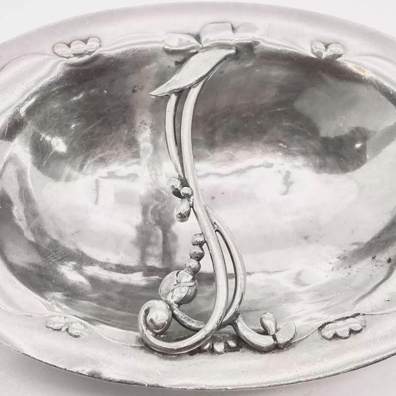 Polished Small Georg Jensen Ashtray 243A For Sale