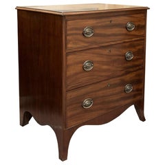 Small George III Mahogany Chest, circa 1800