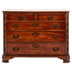 Small George III Mahogany Chest of Drawers