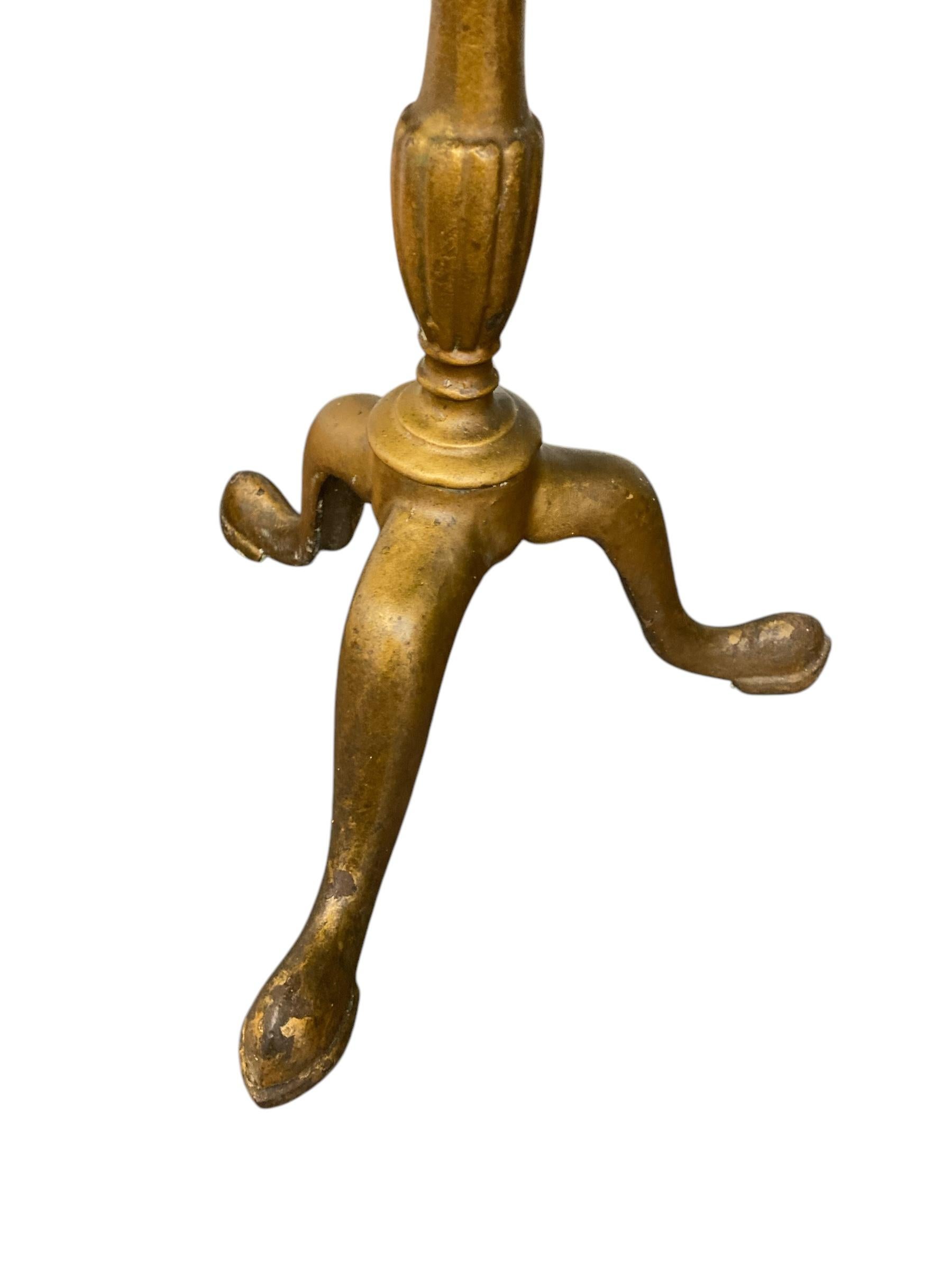British Small Georgian Brass Wine Table or Jardinere CIRCA 1850 For Sale