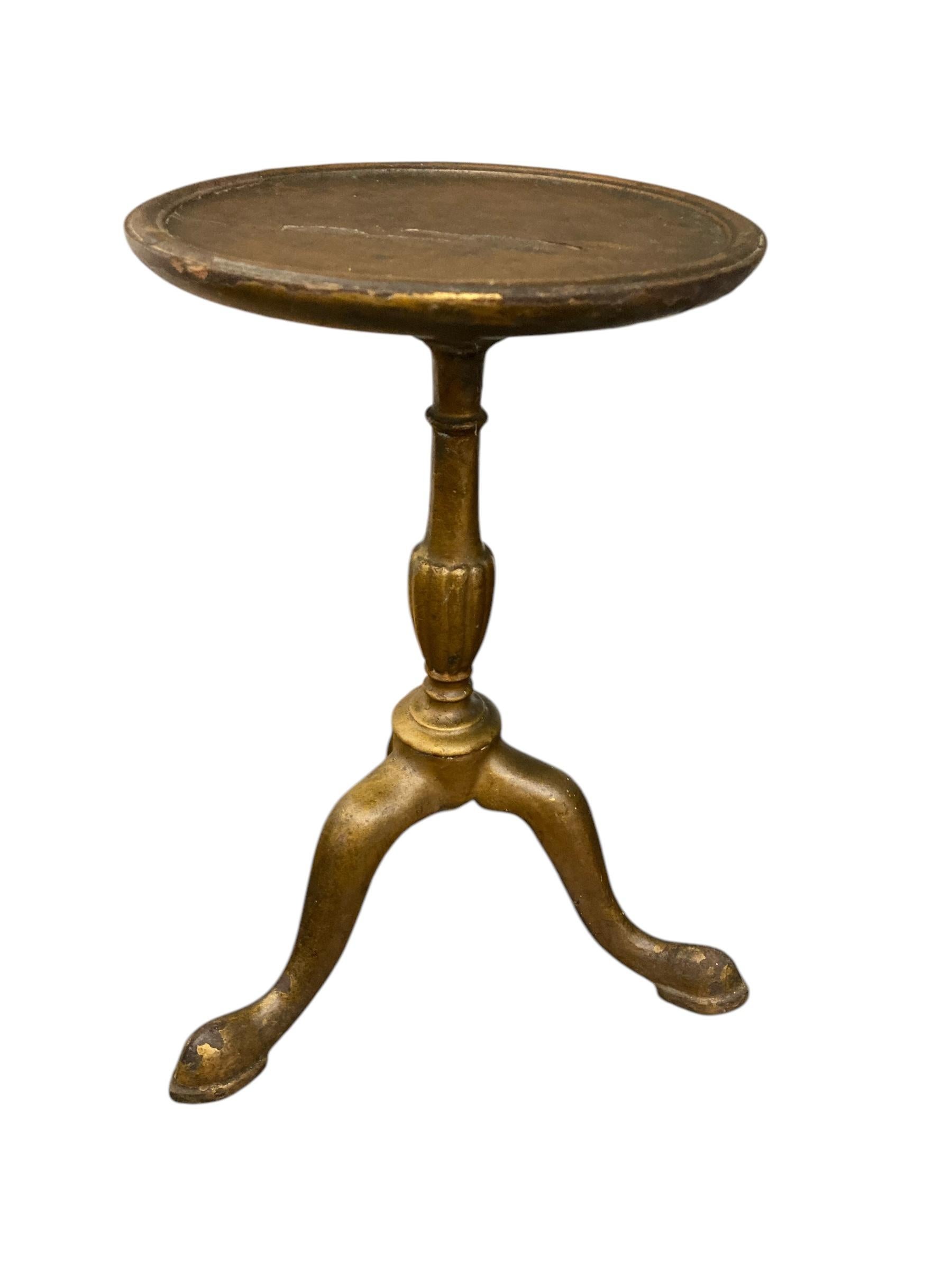 Small Georgian Brass Wine Table or Jardinere CIRCA 1850 In Good Condition For Sale In Bishop's Stortford, GB