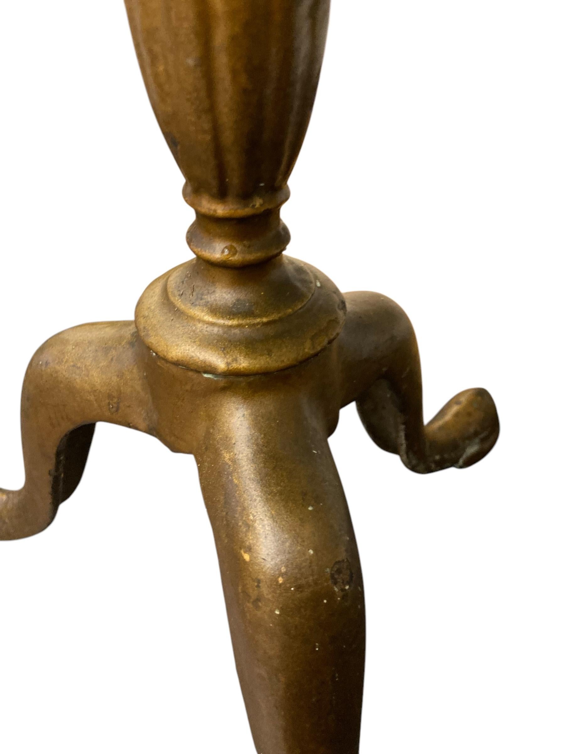 19th Century Small Georgian Brass Wine Table or Jardinere CIRCA 1850 For Sale