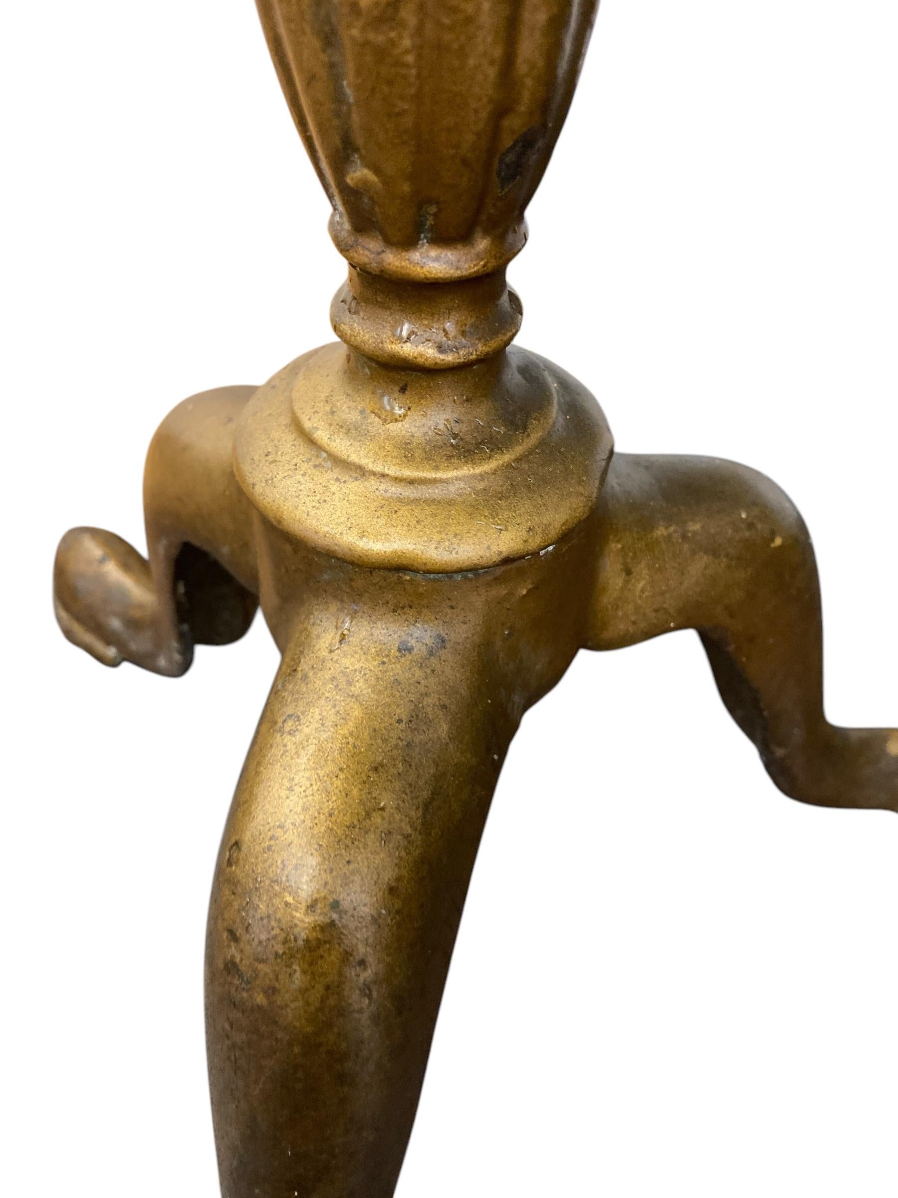 Small Georgian Brass Wine Table or Jardinere CIRCA 1850 For Sale 2