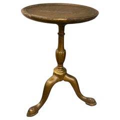 Piccolo tavolo da vino o jardinere georgiano in ottone CIRCA 1850