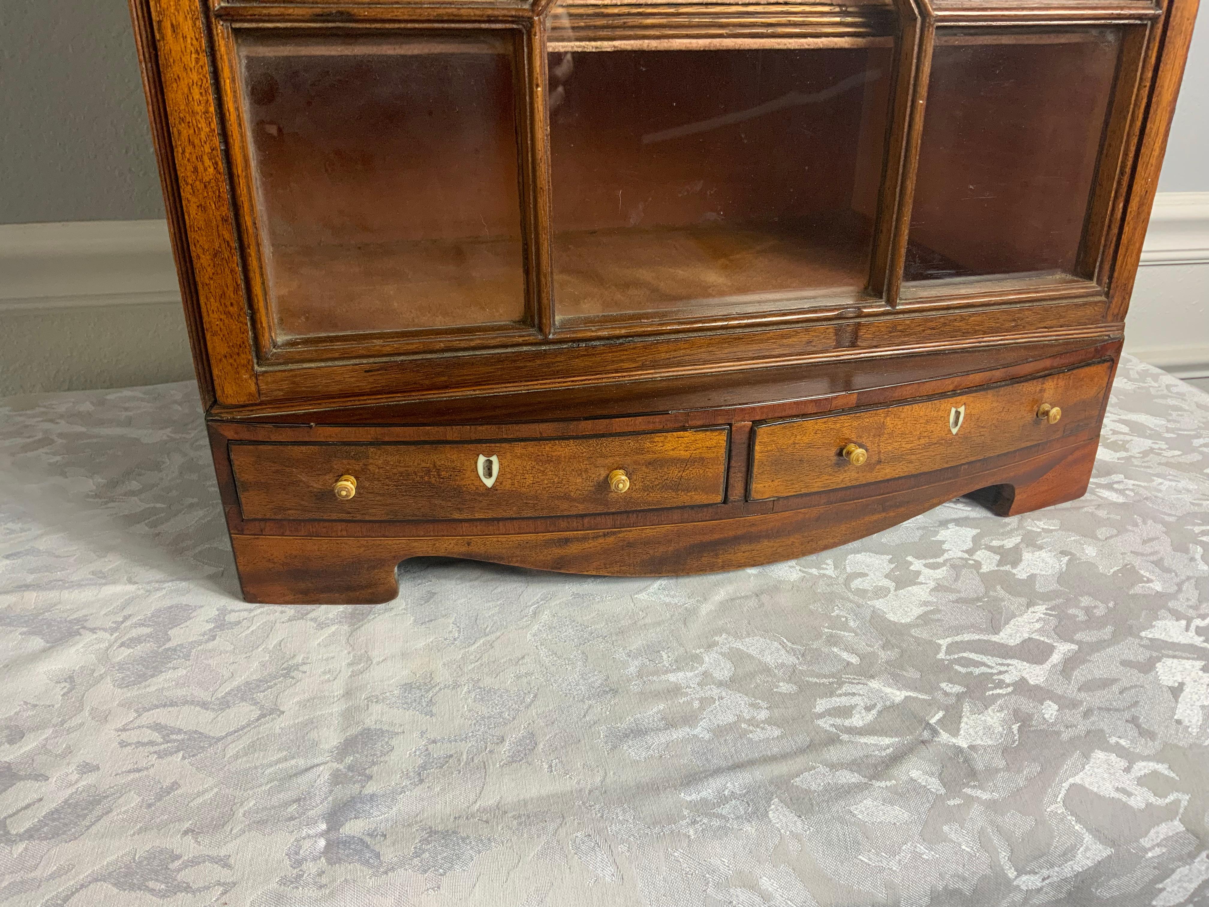 Small Georgian Display Cabinet For Sale 5
