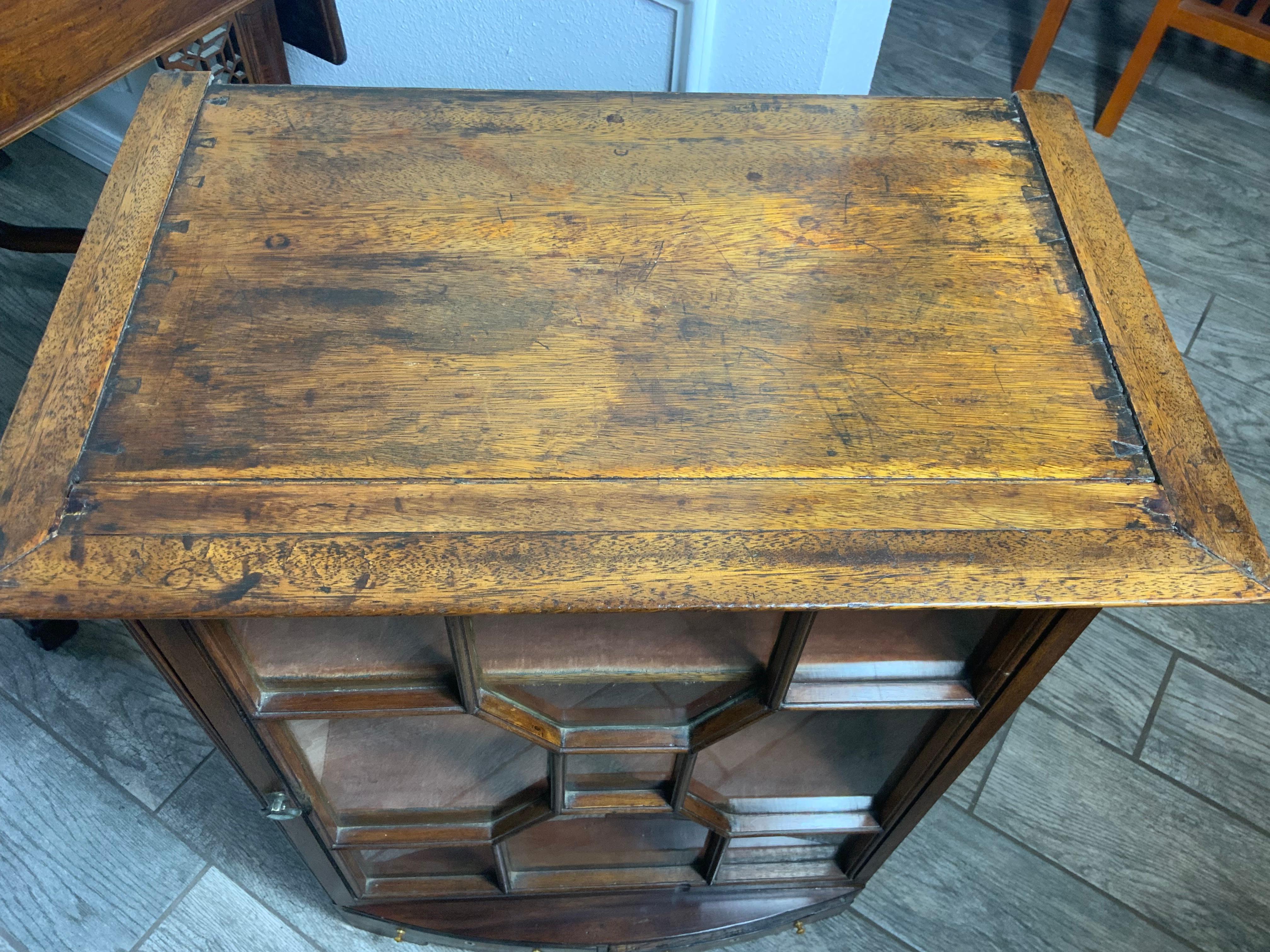 Small Georgian Display Cabinet For Sale 9