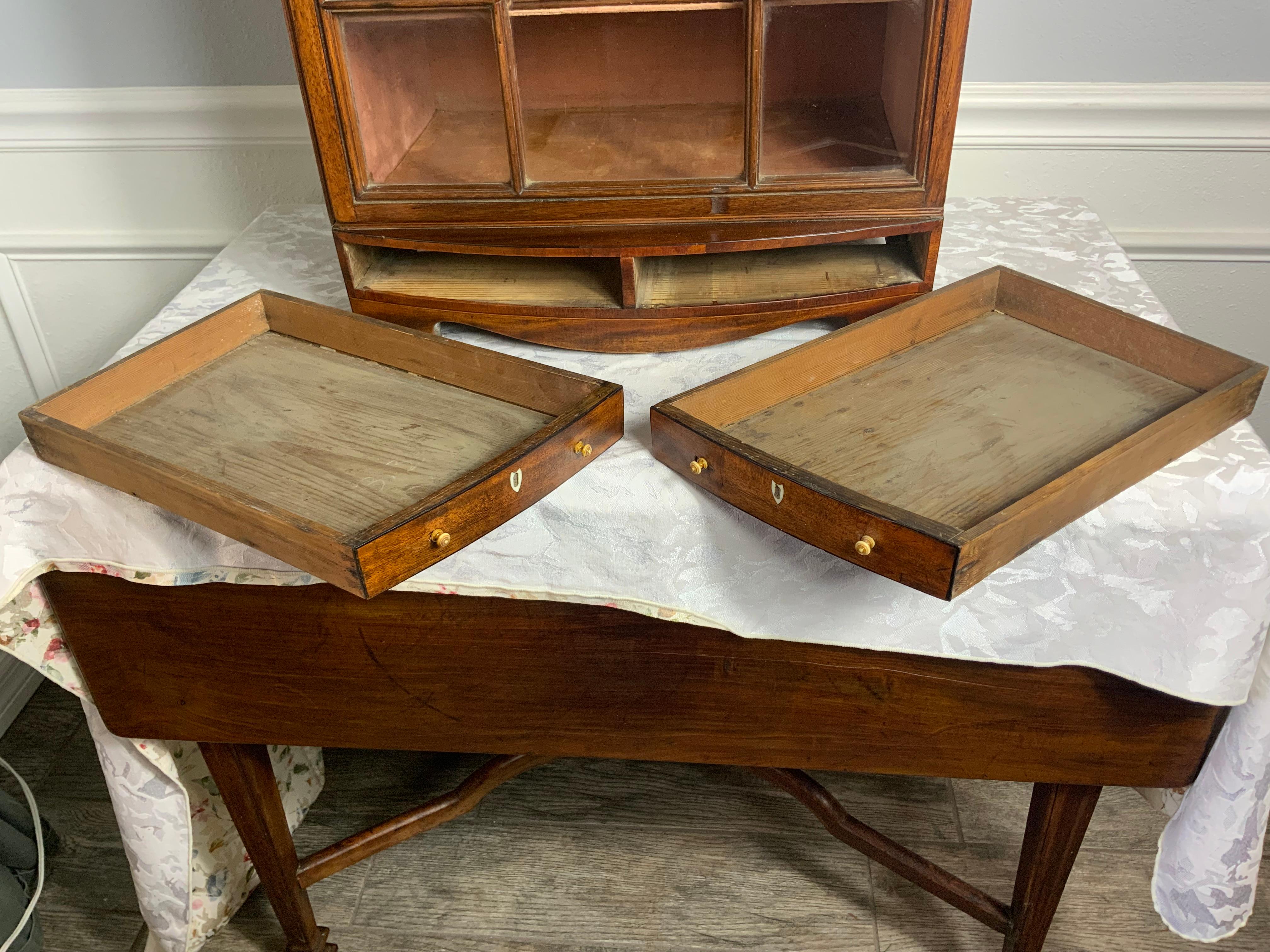 Small Georgian Display Cabinet For Sale 1