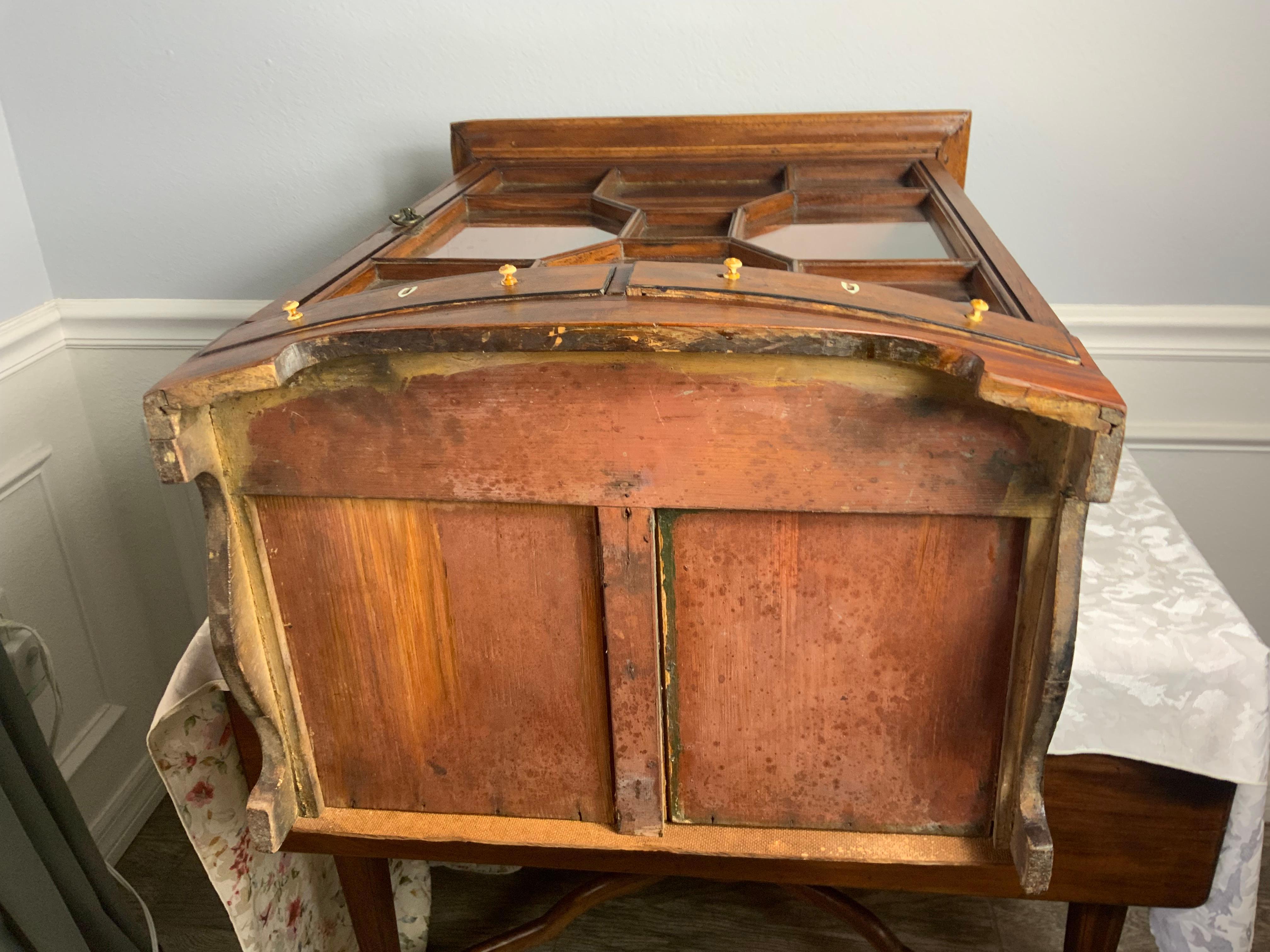Small Georgian Display Cabinet For Sale 3