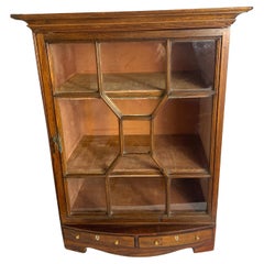 Antique Small Georgian Display Cabinet