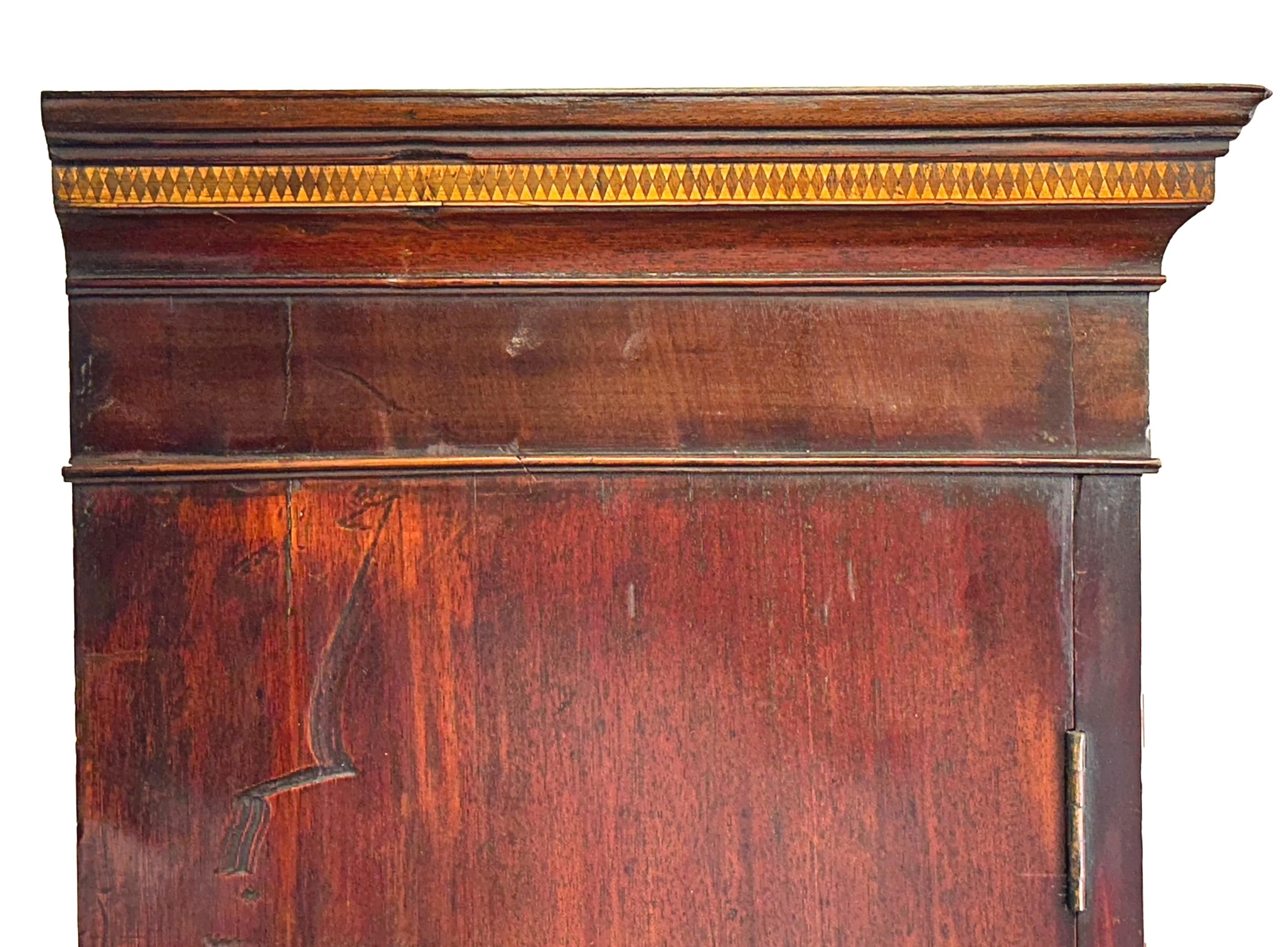 Small Georgian Mahogany Secretaire Bookcase 7