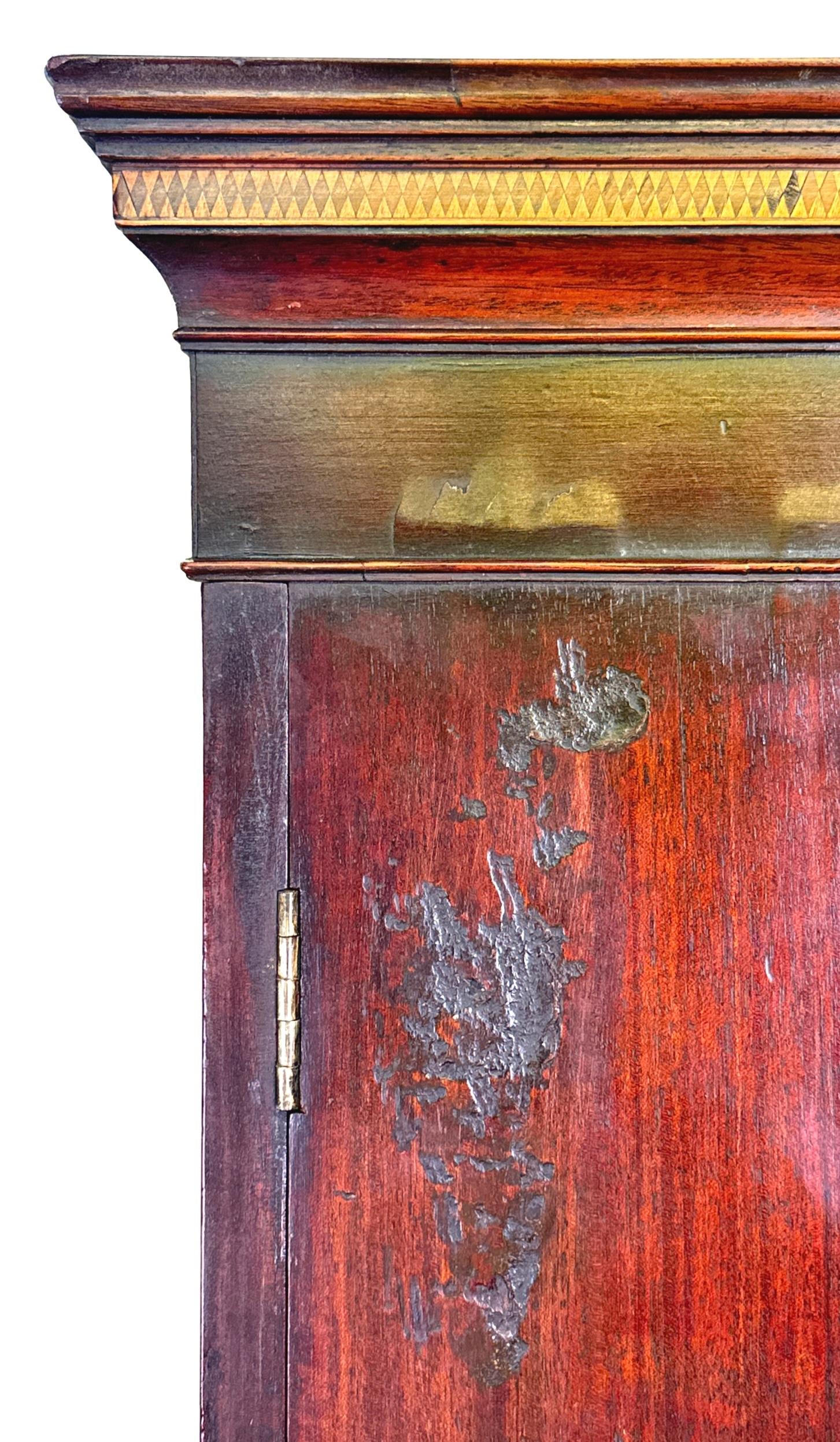Small Georgian Mahogany Secretaire Bookcase 3
