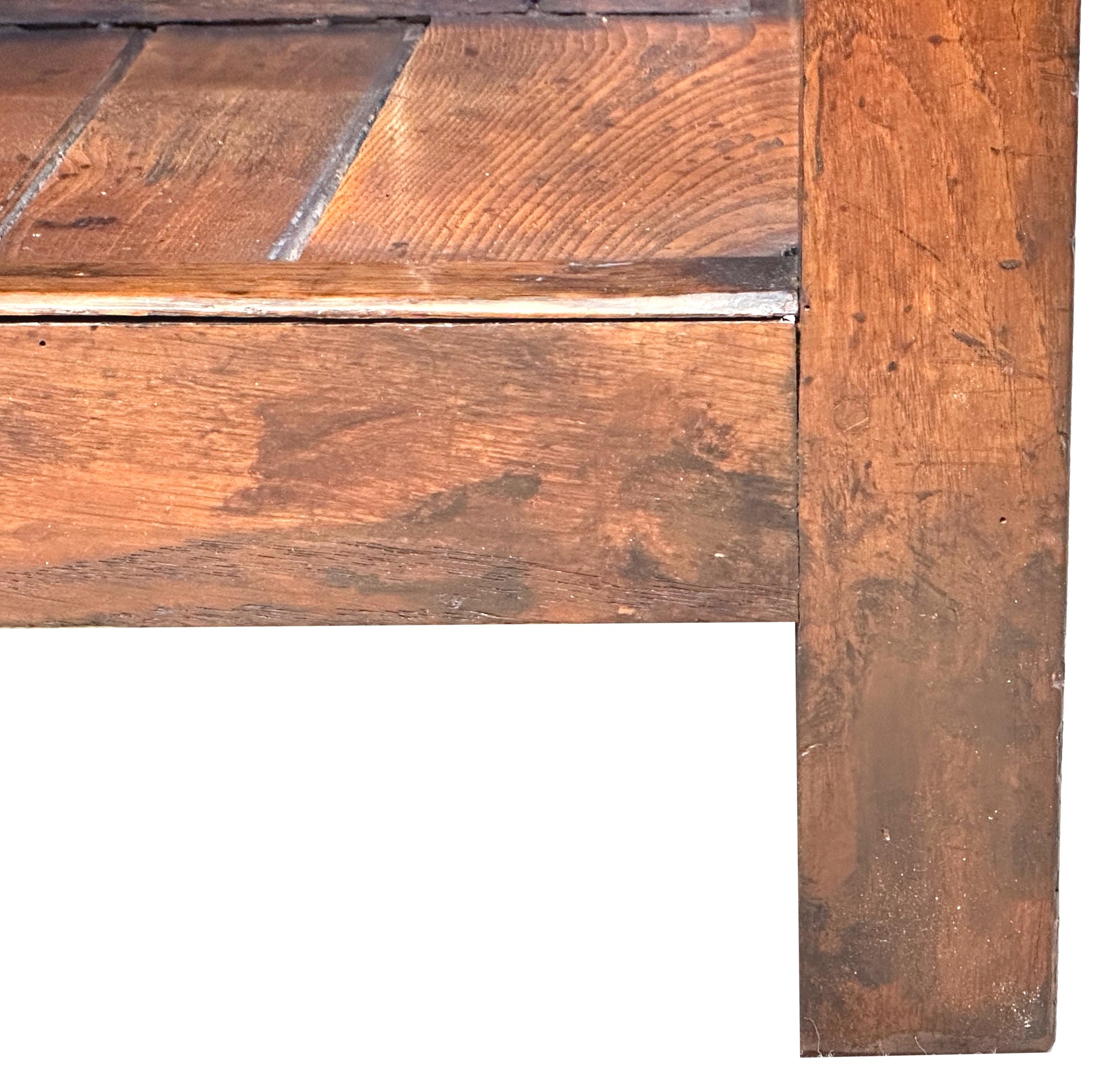 Ash Small Georgian Oak Potboard Dresser Base