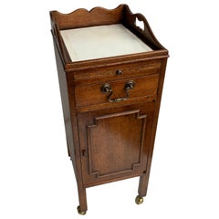 Small Georgian Style Bedside Cabinet By Smith & Watson, New York