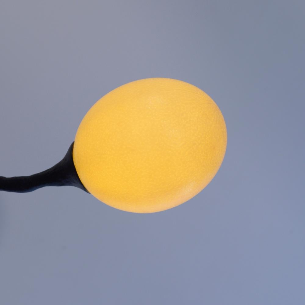 British Small Georgina Egg Vine Pendant Lamp by 7Gods Studio For Sale