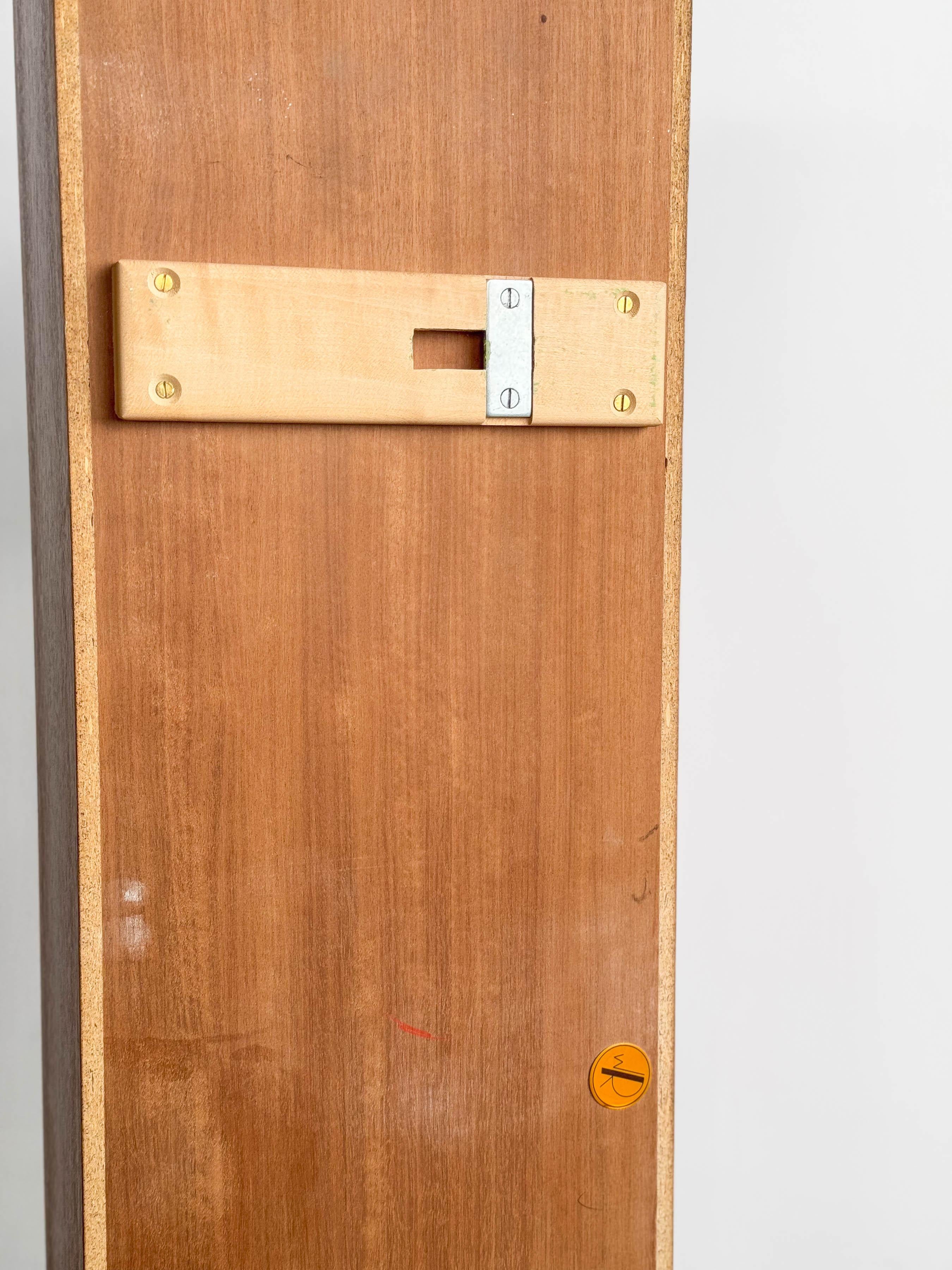 Piccolo mobile da parete tedesco di metà secolo in teak di Walter Wirz per Wilhelm Renz, 1960 in vendita 5