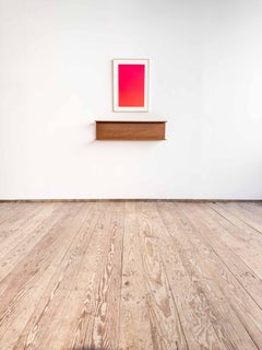 Small German Mid-Century Wall Unit in Teak by Walter Wirz for Wilhelm Renz, 1960