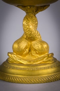 Small Gilt Bronze Compote, French, circa 1860