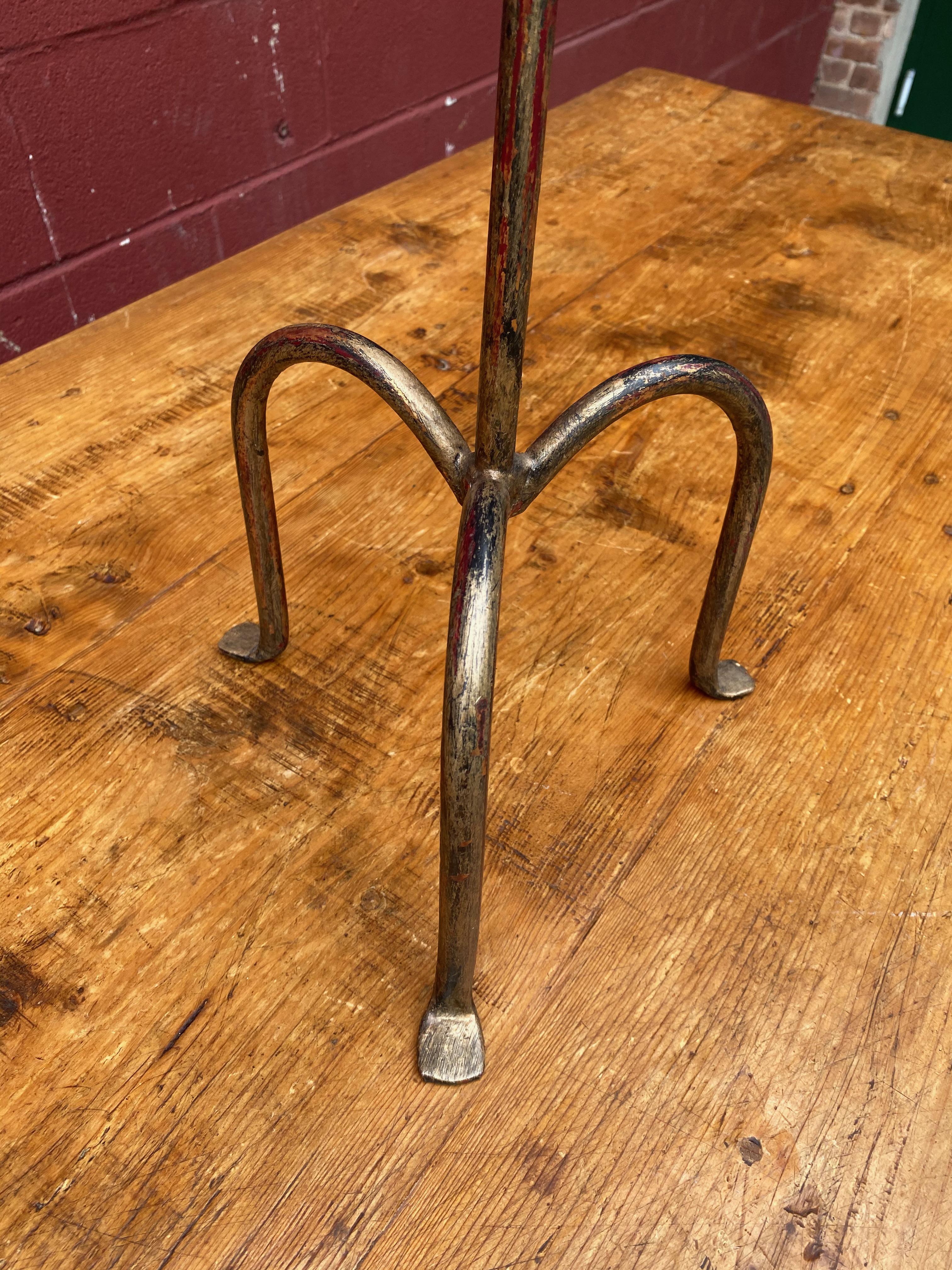 Small Gilt Iron Drinks Table 3