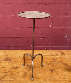 Small Gilt Iron Drinks Table