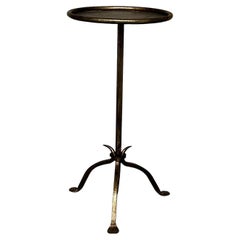 Small Gilt Iron & Metal Drinks Table