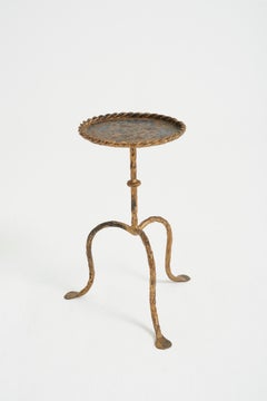 Small Gilt Martini Table