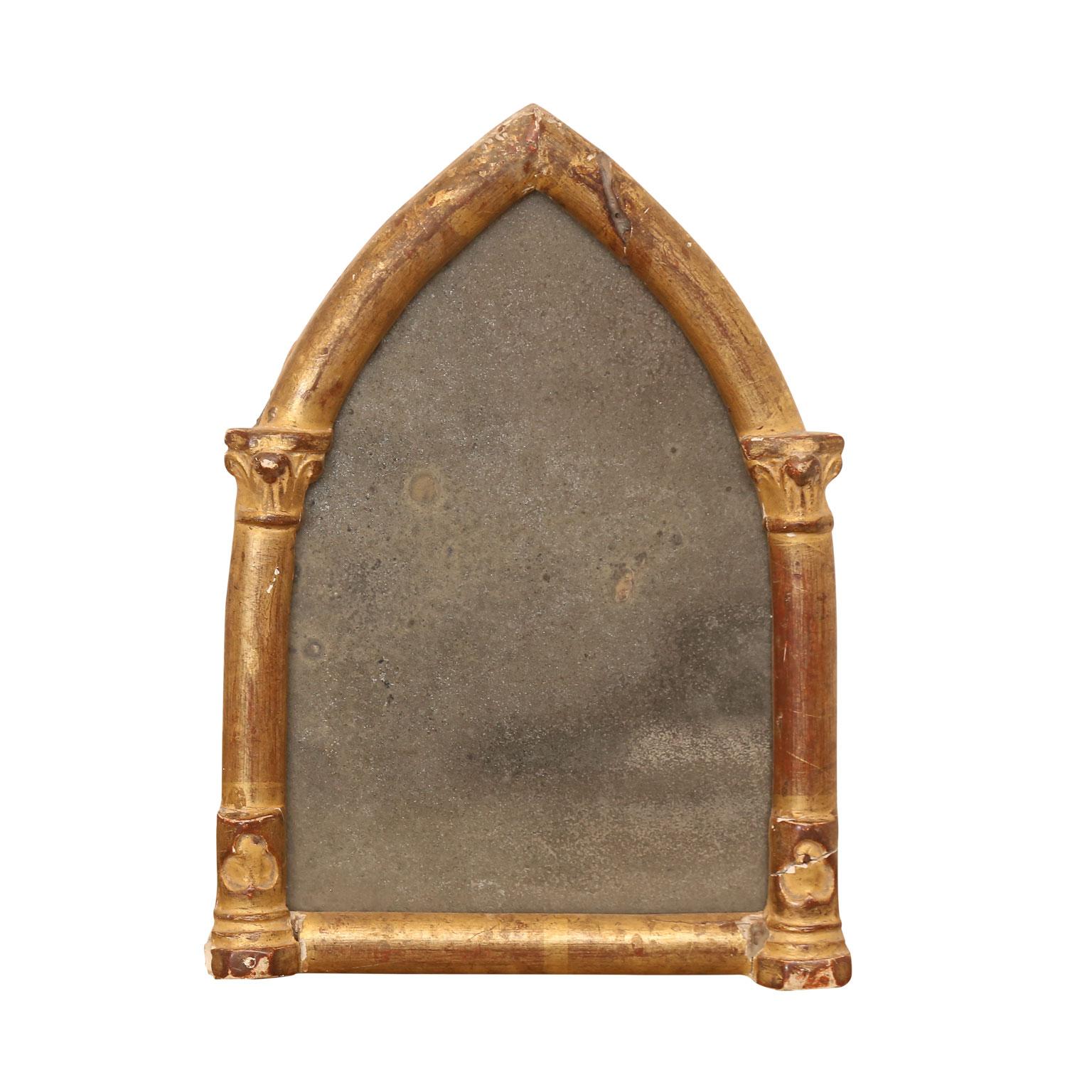 Small Giltwood Mirror In Good Condition In Houston, TX