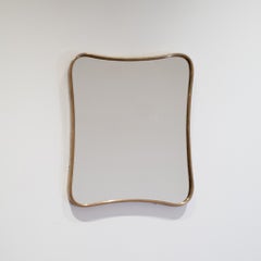 Kleiner Gio Ponti Wandspiegel von Fontana Arte