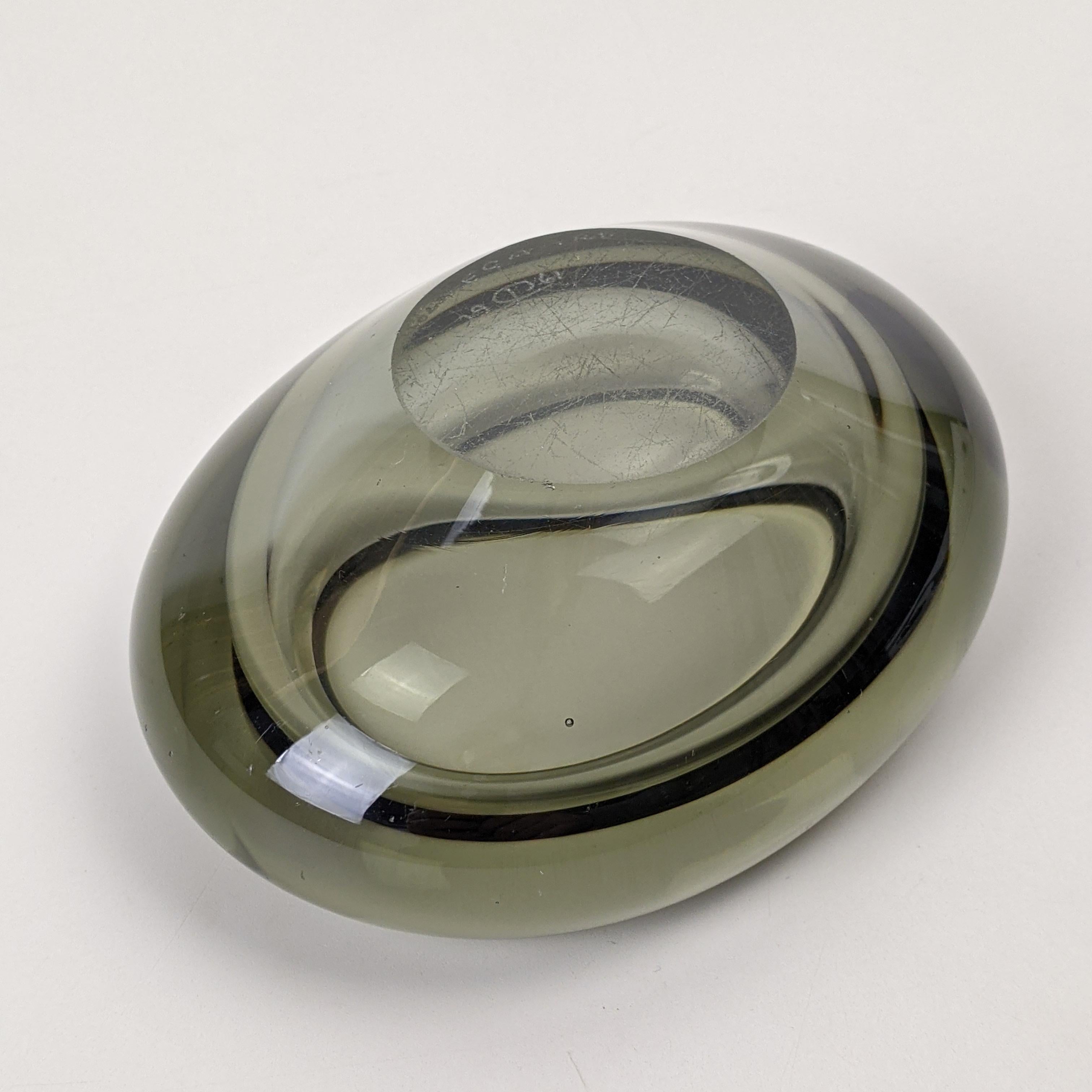 20th Century Small Glass Bowl by Per Lütken for Holmegaard, C. 1960