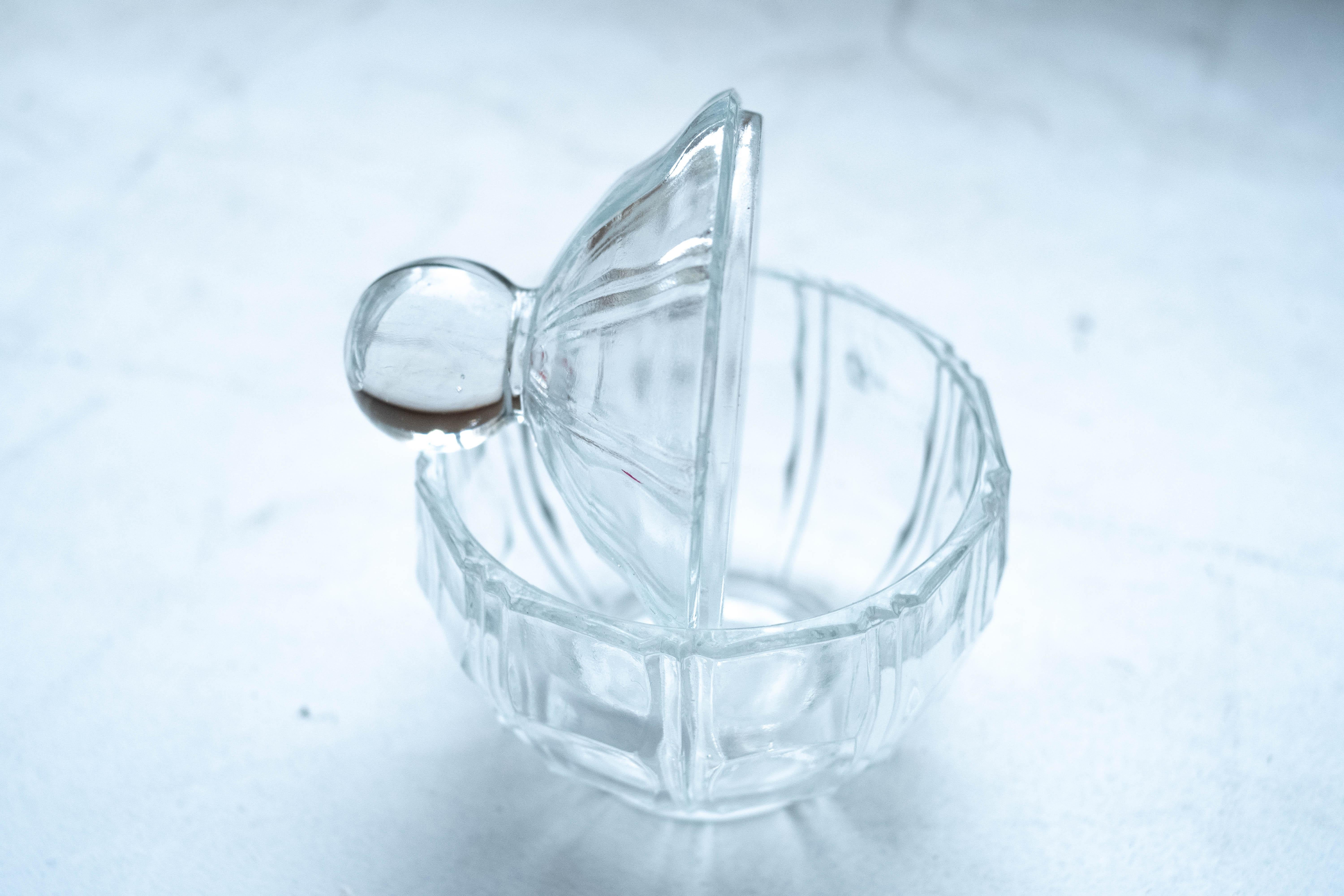 Mid-20th Century Small Glass Candy Jar For Sale