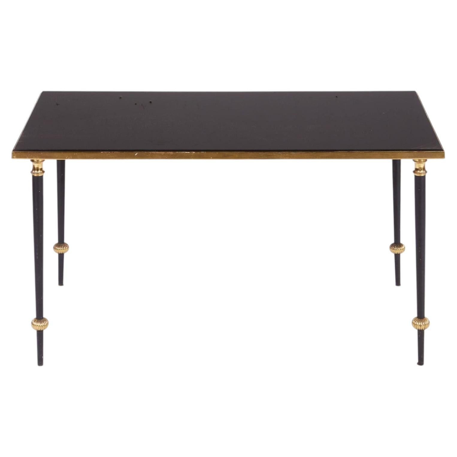 Small Glass Topped Cocktail Table