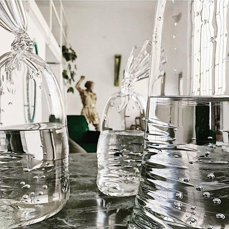Martinez Glass Sculpture Dylan Martinez Water Bags Small Glass