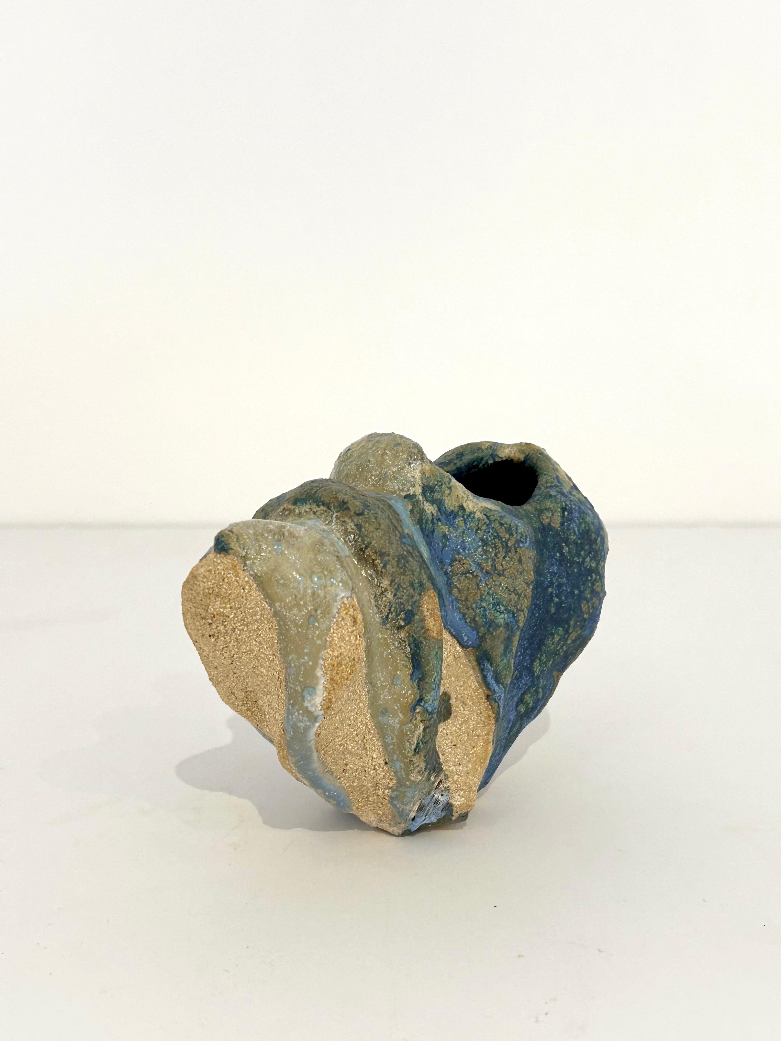 XXI secolo e contemporaneo Piccolo vaso smaltato di Henrik Folsgaard in vendita