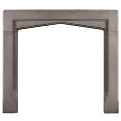 Small Gothic Style Fireplace in Purbeck Stone