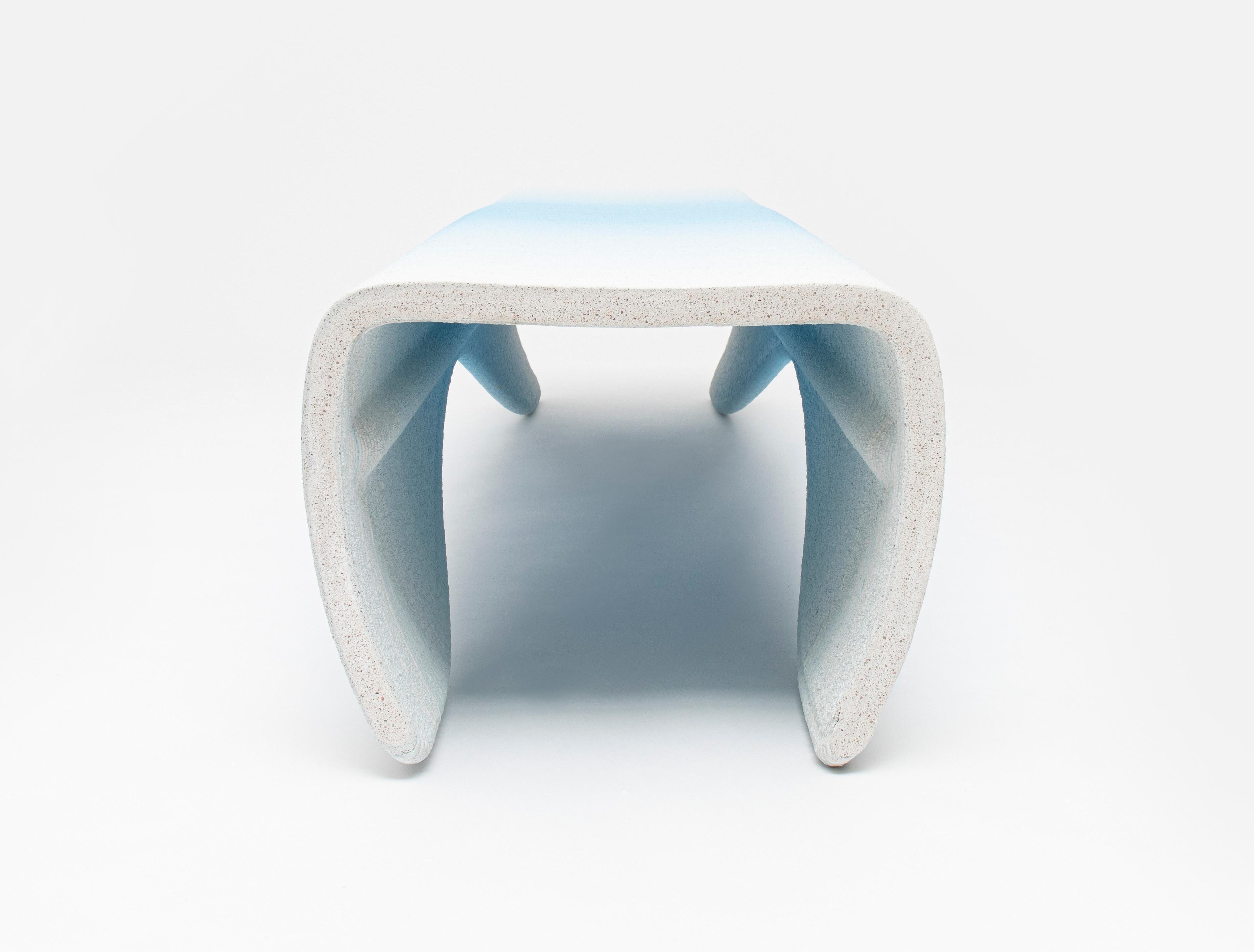 Small Gradient Bench by Philipp Aduatz For Sale 6